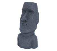 ECD Germany Statue Île de Pâques 56 cm Gris