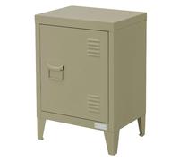 Ecd germany Table de chevet métal - Olive