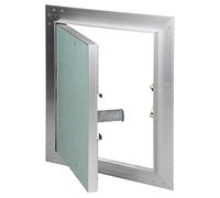 ECD Germany Trappe de Révision Visite 200 x 250 mm - Plaque de plâtre 12,5mm - Porte Mur de Maintenance Panneau Volet d´Inspection Nettoyage Entretien de Accès Contrôle 20x25 cm pour locaux humides
