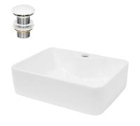 ECD Germany Vasque Carrée 480x380 mm - Blanc