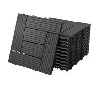 ECD Germany WPC 30x30 cm - Anthracite