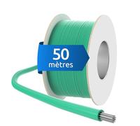 ECENCE Câble Robot Tondeuse 50m de Longueur - Fil périphérique | compatible universel, Ø3,4mm - section du conducteur 1,17mm²