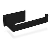 ECENCE Porte Papier Toilette adhésif, Acier Inoxydable 304, Support Papier Toilette Noir sans Percage + Matériel de Montage