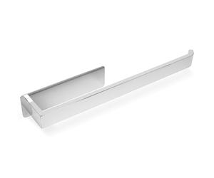 ECENCE Porte-Serviette sans perçage Chrome 38cm - Fixation adhésive, Acier INOX 304 antirouille, idéal pour Salle de Bain et Cuisine
