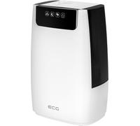 ECG AH D501 T | Humidificateur d'air | Blanc | Ultrasons | Capacité d'humidification 300 ml | Réservoir d'eau 5 litres | Filtre HEPA & filtre à charbon actif | 27 W |