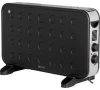 ECG TK 2070 | Convecteurs à air chaud | Chauffage | Noir | 1200/2000 W |