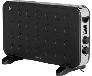 ECG TK 2070 | Convecteurs à air chaud | Chauffage | Noir | 1200/2000 W |