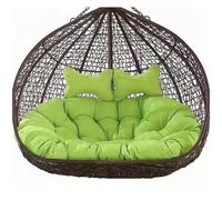 ECha Lot de 2 balançoires de rechange pour hamac double pour un maximum de détente et de détente Idéal pour patio, jardin et terrasse