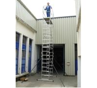Echafaudage mobile en aluminium ESCALUX Nimbus 500 - Hauteur de travail jusqu'à 7m