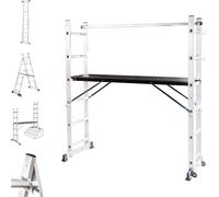 Échafaudage pliant multifonctionnel, modèle Scaffoldax 2x6, avec plateforme