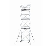 Echafaudage roulant acier intérieur/extérieur haut.plancher 6.8m - DUARIB - 8120072