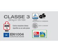 Echafaudage roulant aluminium pro haut de travail 9,90 m avec rattrapage de niveaux FACAL modèle CAPO - C39-2/C-BLI22