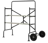 Echafaudage roulant avec garde-corps pliable et ajustable - EasyWork