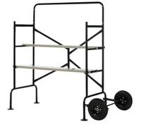 Echafaudage roulant avec garde-corps pliable et ajustable - EasyWork