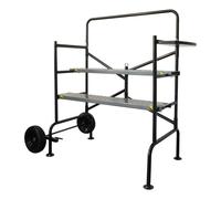 Echafaudage roulant Jardin - hauteur de travail 83cm - Pliable roues increvables
