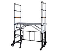 Échafaudage télescopique aluminium Batavia – plateforme 120x48 cm – hauteur 90 cm