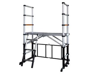 Échafaudage télescopique aluminium Batavia – plateforme 120x48 cm – hauteur 90 cm