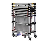 Echafaudage télescopique TELETOWER roulant aluminium 4m DUARIB - 7314020
