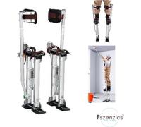 Échafaudages de travail légers - Très hauts - 92-127 cm - Stabilité optimale - Antidérapants - Incassables - Inoxydables - Charge maximale : 103 kg - Pour peintres, plâtriers et professionnels du théâ