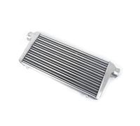 Échangeur air-air Intermédiaire Pour Voiture, 600x300x76mm, Entrée 76mm, 3 Pouces Sortie d'admission d'air froid plaque barre tube en aluminium Turbo universel(Silver)