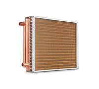 Echangeur de Chaleur 45,72×50,8cm Avec 3 Rangées Tubes en Cuivre 242 Ailettes