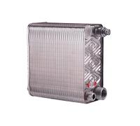 Échangeur de Chaleur 50 assiettes en acier inoxydable échangeur de chaleur plaques brasage Type chauffe-eau Sus304 Échangeur à plaque brassée sans(Same Side)