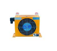 Échangeur de chaleur à huile refroidi par air AJ0607T-CA 30 L/min, refroidisseur d'huile de radiateur hydraulique, dissipation thermique Haut débit(24V)