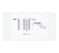 Échangeur de chaleur, chauffage habitacle MAGNETI MARELLI 350218490000
