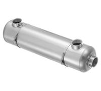 Échangeur de chaleur pour piscine, chauffer piscine de 210 000 BTU, construction en acier inoxydable 316L, système de chauffage à haute efficacité pour transfert de chaleur de l'eau à l'eau, adapté au