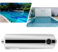 Échangeur de chaleur pour piscine - Échangeur de chaleur pour piscine - 60 kW - Acier inoxydable - 480 × 134 mm - Blanc