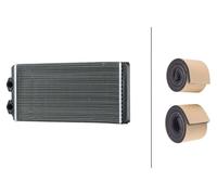 Échangeur thermique pour chauffage d'habitacle, ailettes de refroidissement 380 x 195 mm, HELLA, pour VOLVO FH12, entre autres