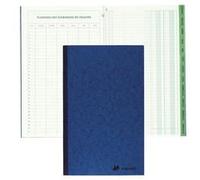 Exacompta Registre échéancier piqûre 21 x 29,7 cm 80 pages Couleurs assorties