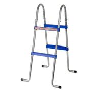 Gre Accessories Standard Ladder 2x2 Steps Bleu,Argenté 98 cm