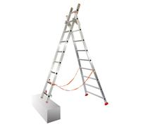 Échelle 2x8 transformable 2 plans ATLANTA 2,30m FACAL - ATL230-2