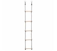 Échelle à 5 Échelons 210 Cm en bois de pin massif pour Bébé 36015