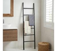 vidaXL Porte-serviette en bambou – 6 barreaux