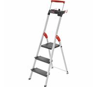 Échelle À Marches 3 Niveaux Hailo Outils Pour Bricoleurs Échelle À Marches
