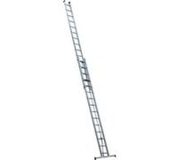 Echelle Aluminium semi-pro coulissante à corde 2x15 Haut travail 8 m Escalux G