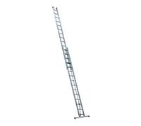 Echelle Aluminium SEMI-PRO ESCALUX V16033 coulissante à corde 2x15 / L7M45