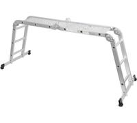 Echelle avec plateforme Strend Pro ML103 4x3, articulee, Alu, max. 150 kg