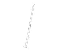 Echelle coulissante à main 2 plans 2x18 échelons 8 8m/9 5m en aluminium Hailo ProfiStep Duo