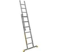 Echelle coulissante à main Pro 2x6 Haut. accès 3,95 m CM2