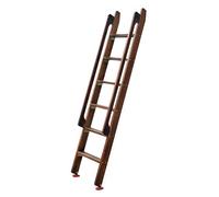 Échelle de grenier rétractable en bois - Escalier mural peu encombrant pour grenier, chambre à coucher, accès facile, polyvalent