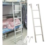 Échelle de lit superposé en métal Peu encombrante avec Crochet, échelle pour lit Double de Camping-Car/échelle Courte Uniquement, échelle latérale Double pour Grenier/dortoir de Caravane (13