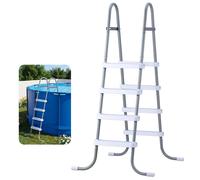 Échelle de piscine VEVOR en acier au carbone, capacité de charge de 136 kg, échelle d'accès à cadre en A, échelle de sécurité pour piscines hors sol d'une profondeur de 121,9 cm, aide à la descente av