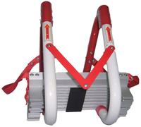 Échelle de secours 4 m avec marches en aluminium