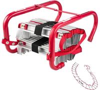 Echelle de secours Echelle d'incendie 7,62m - escamotable, max. 453,6 kg - Echelle de secours légère en alliage d'aluminium avec sangle polyester haute résistance, échelons antidérapants & larges marc