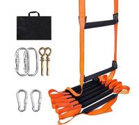 Échelle de secours ignifuge - Portable et pliable - Capacité de charge maximale : 600 kg, 10 m