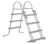 Echelle de sécurité pour piscine BESTWAY - 2 x 3 marches - Hauteur 107 cm
