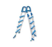 Echelle de sécurité 2x4 marches pour piscine hors sol 1.20m/1.22m